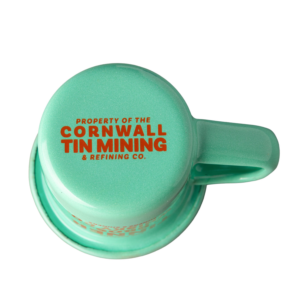 Turquoise Miner's Short Mug