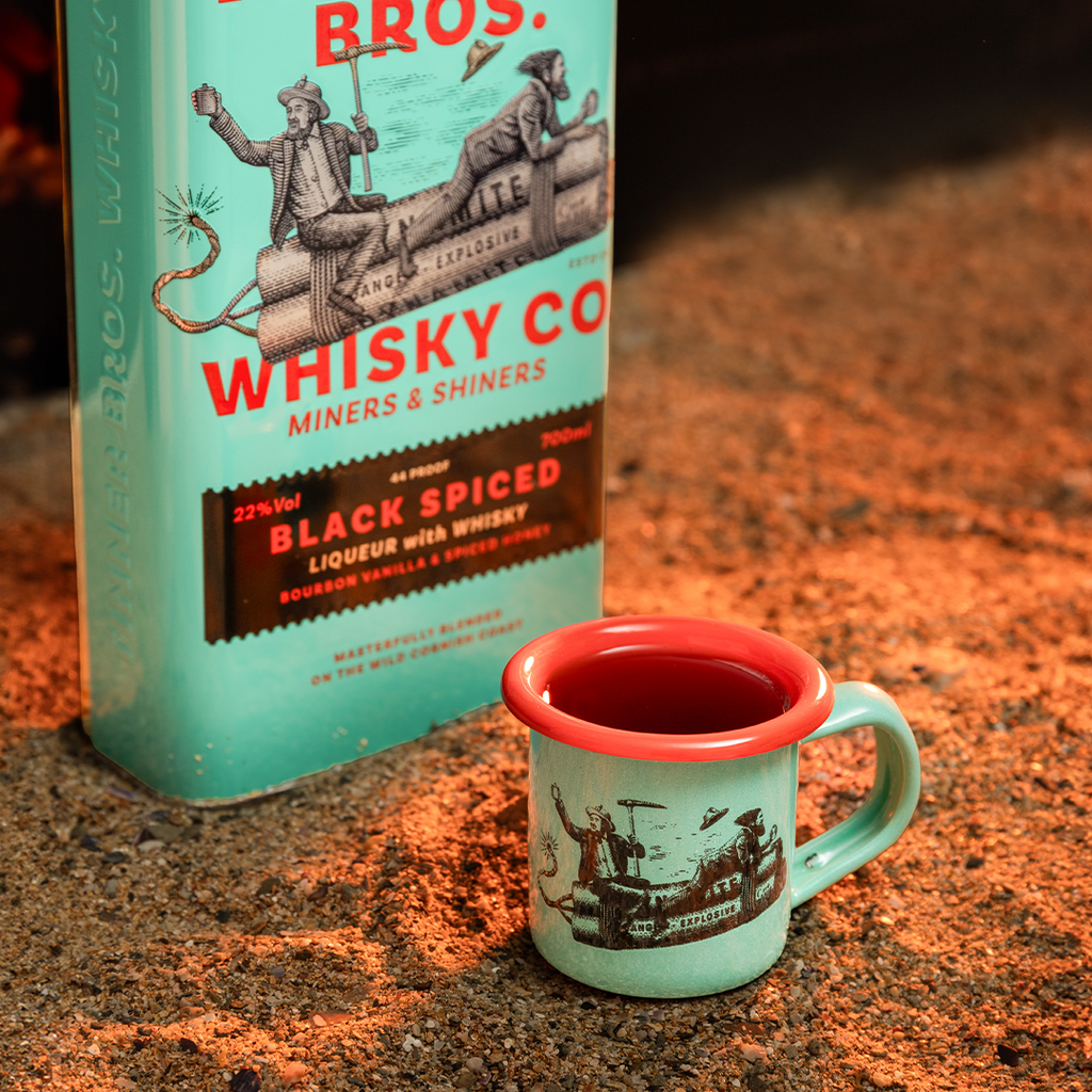 Turquoise Miner's Short Mug